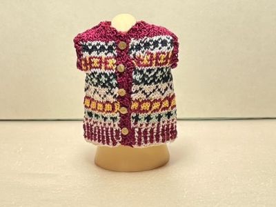 Fair Isle knitted jumper