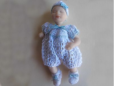 Porcelain baby-5 cm/2