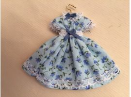 Litte girl dress on hanger