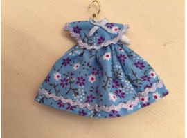 Little girl dress on hanger