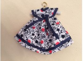 Litte girl dress on hanger