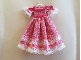 Smocked dress on hanger