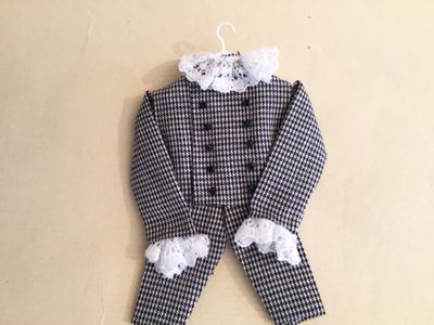 Little boy outfit on  hanger
