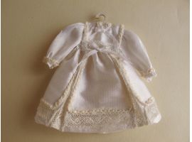 Doll's dress on hanger