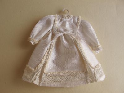 Doll's dress on hanger